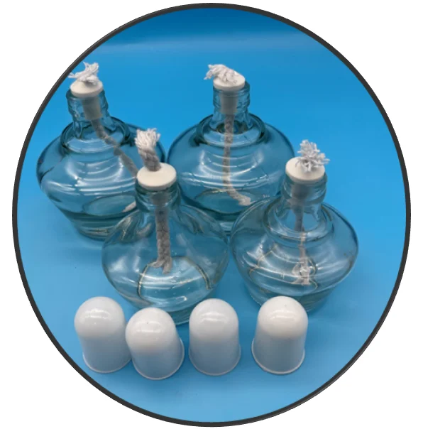 Glass alcohol lamp Laboratory transparent heated alcohol lamp 60 ml 150 ml 250 ML iron tripod aluminum alloy tripod