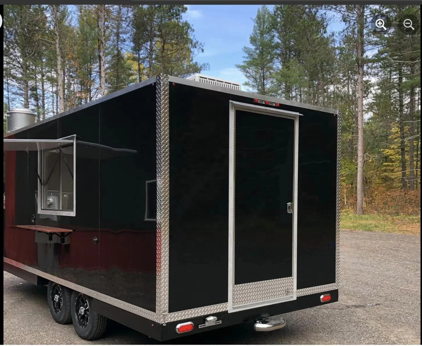 Pizza Food Van Trucks Hotdog Cart Mobile Pizza Oven Foodtruck Bbq Food Trailer Airstream With Full Kitchen Equipments