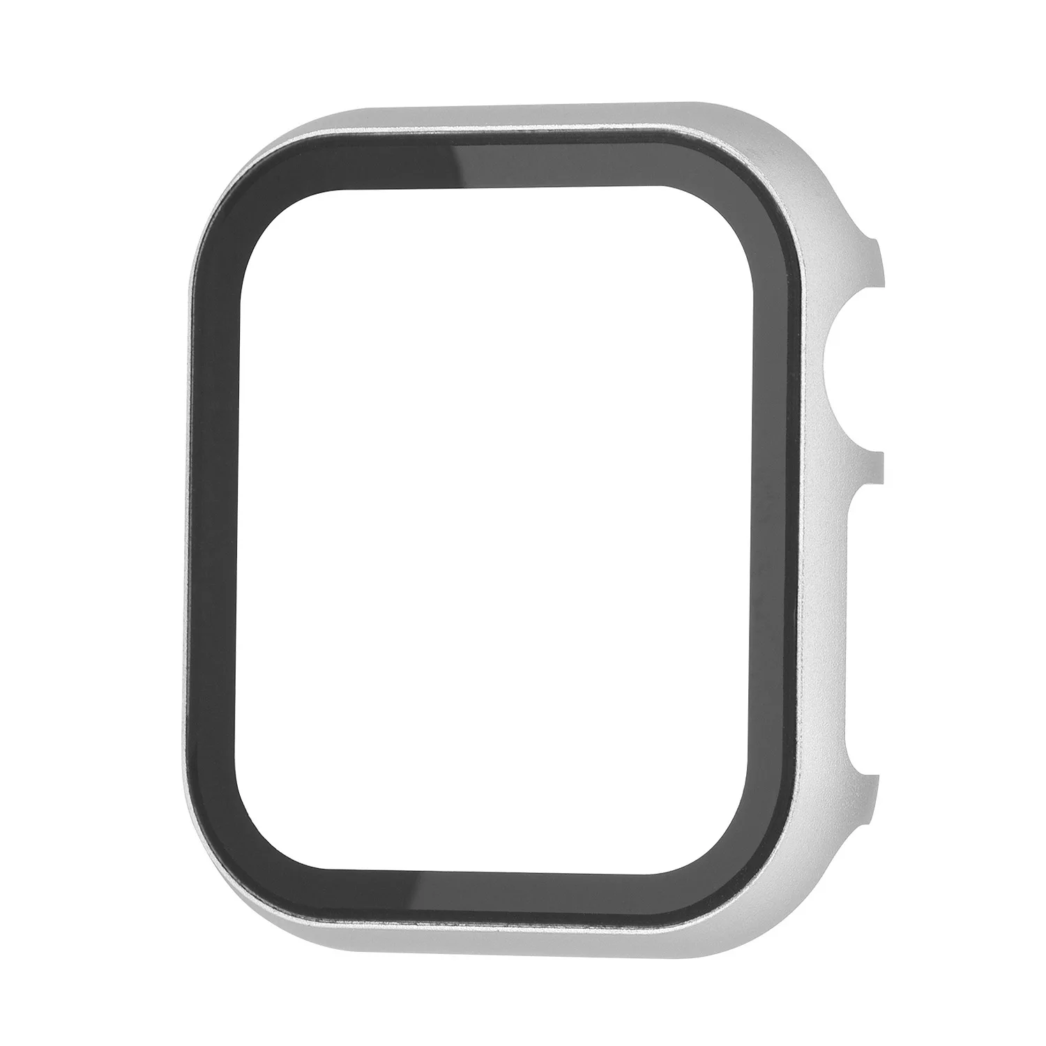 USENGKA Aluminum Alloy Watch Case + Tempered Glass Cover Protective Case for Apple Watch Series