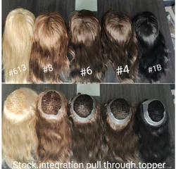 16 inch fishnet closure net closure for women China Supply