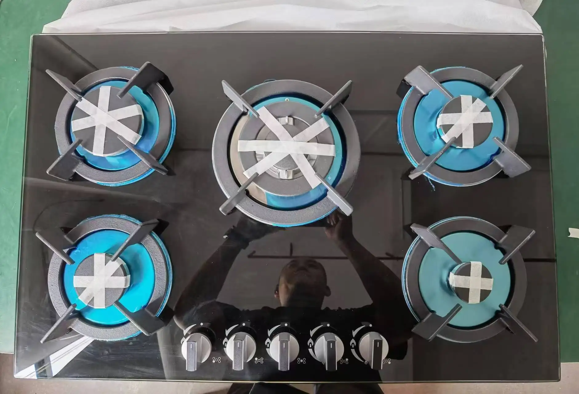 D1 Household Multifunctional 5-burner Gas Stove Fire Appliances Butane Hot Plate 2 5 Range Cooktops Cooker Hot Sale at Low Price