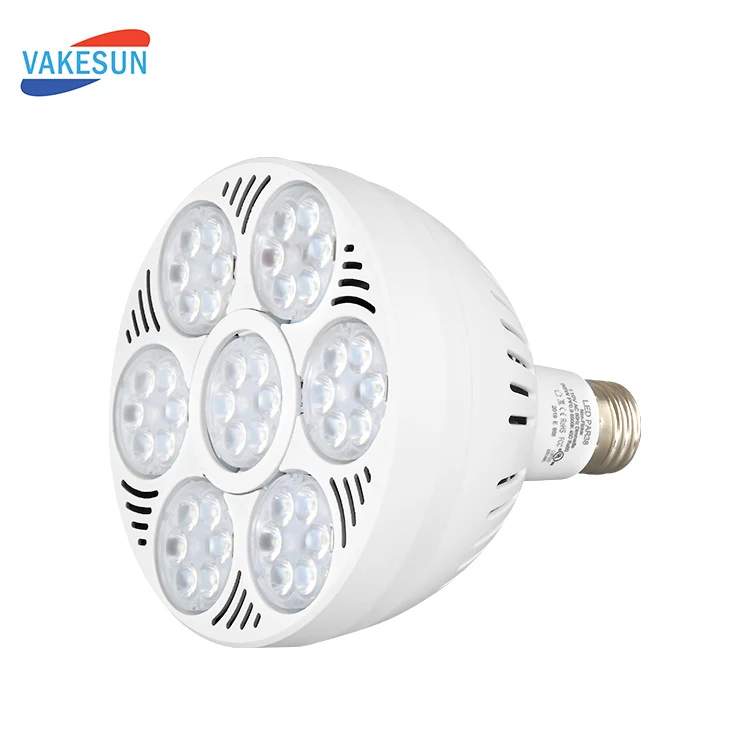 New construction e26 60w par38 bulbs replacement 500 watt halogen par 38 7000k 10000k led light bulbs