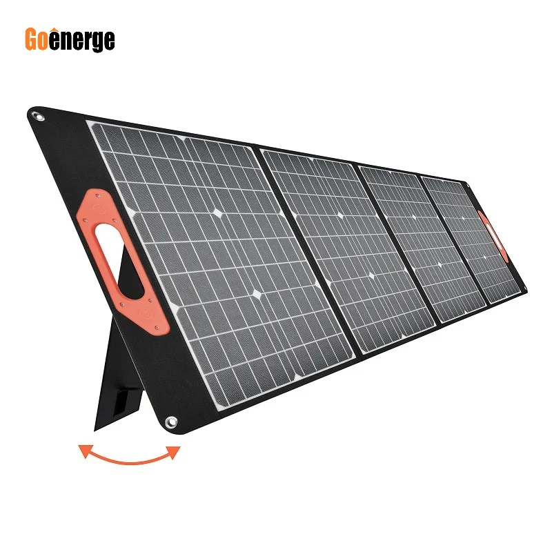 2023 Factory Hot Selling Solar Panels kit Waterproof Portable Foldable 60w 100w 200w Folding Solar Panel For Outdoor Camping