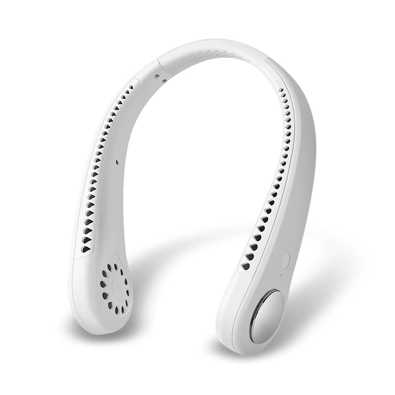 2022 New Arrivals Wearable Usb Portable Cooling Fan Outdoor Rechargeable Sport Mini Neck Fan