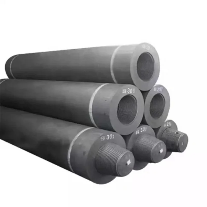 Manufacturer Price Per Ton Uhp Graphite Electrode 400 700 mm Low Ash Graphite Electrode Long Use Time Large Number Of Stocks