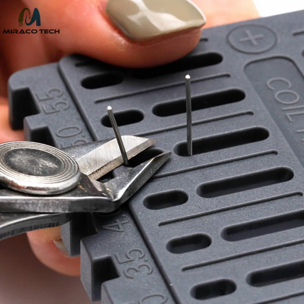 Coil Trimmer Vape accessories  Electronic cigarette Vape Wicking Tool  Koiler Coiling Jig Kit For RDA Coil Building