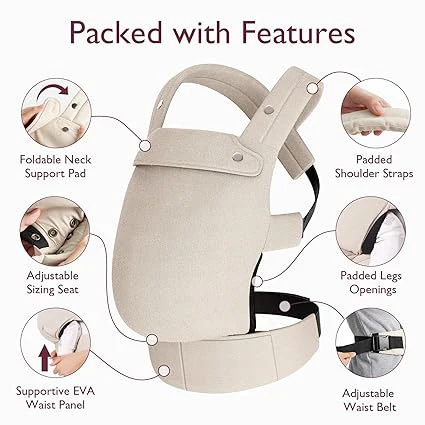 3-in-1 Baby Carrier perfect for experiencing hands-free convenience Front Facing Baby Carrier Baby Holder Carrier