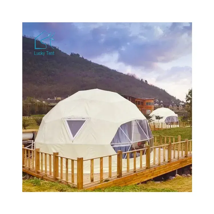 Dome Geodesic Bubble Tent Outdoor Glamping Luxury Dome Hotel Tent For Sale