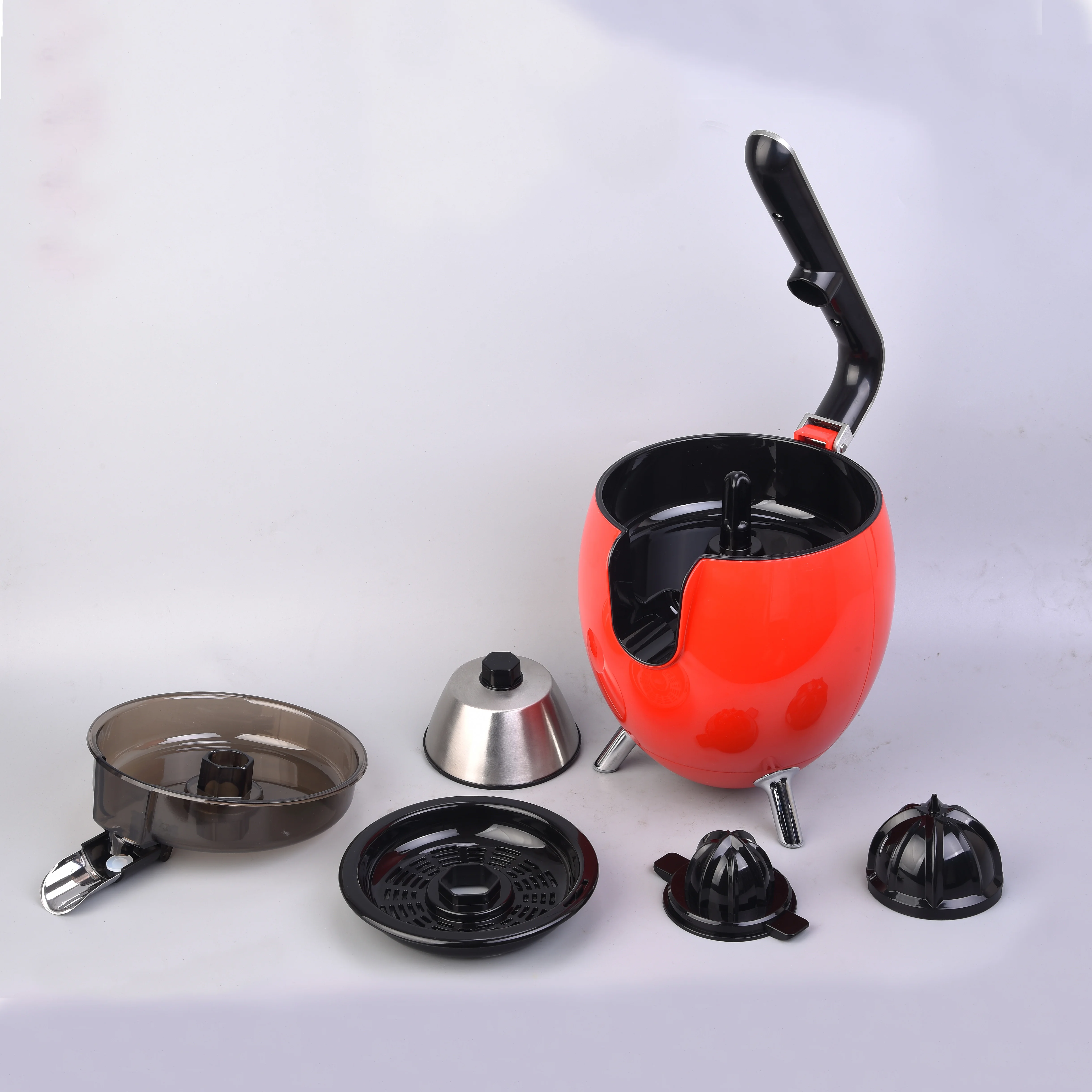 Hot Sale New Design 500W Big Power Electric Low Noise Healthy Fruit Orange Citrus Juicer