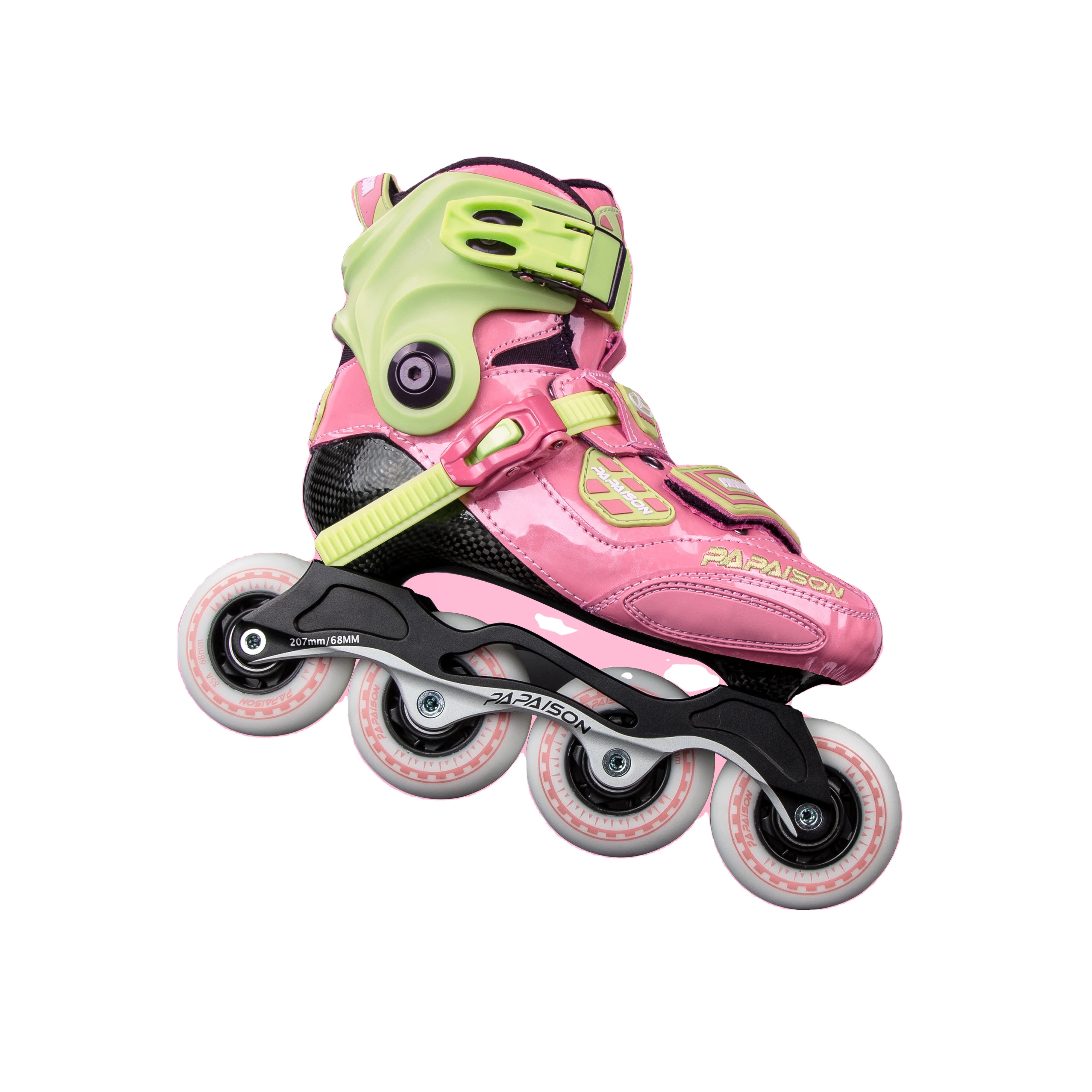 Durable Freestyle Skates For Adults New Arrival Professional Carbon Fiber Base Slalom Skates Inline Skates PU 4 Wheels To Sale