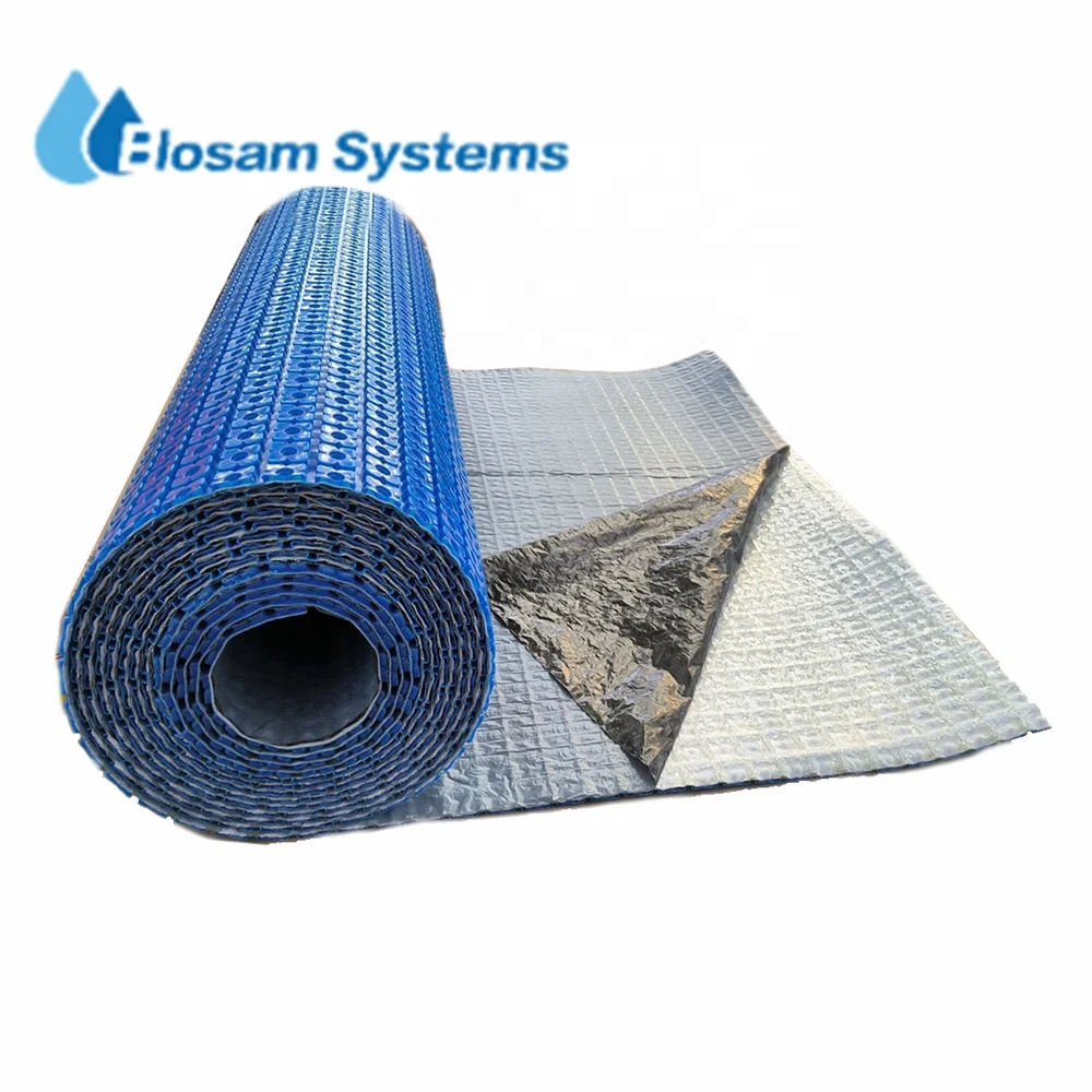 Uncoupling membrane 605ps Uncoupling Membrane for bathroom foundation Uncoupling heat waterproof membrane under floor tiles