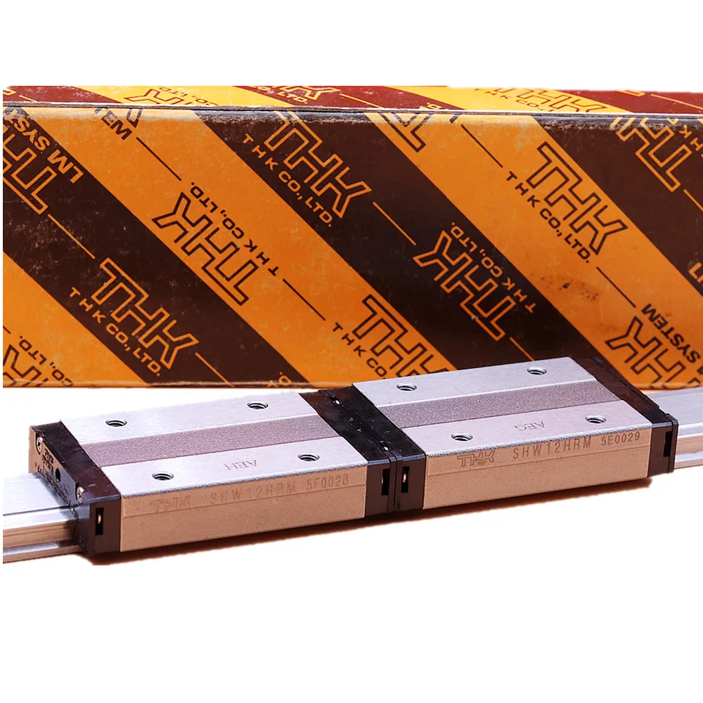 
THK Linear motion guide block SHW12CRM Caged Ball LM Guide Wide Rail Model SHW SHW Rail slide linear guide rail 