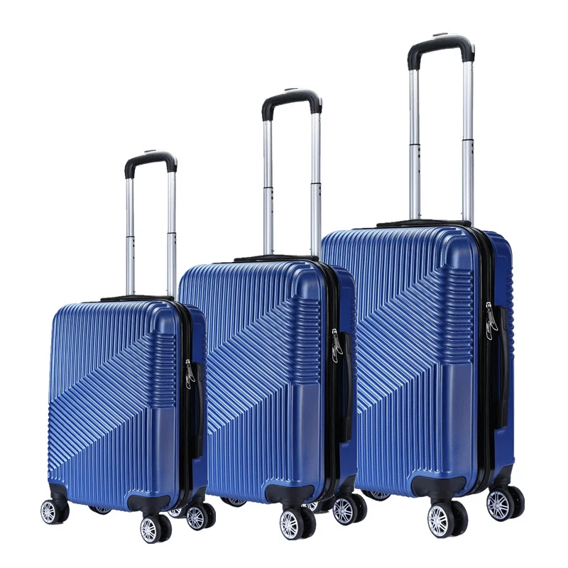 Fashionable trendy luggage sets 20 inch suitcase 3 piece trolley luggage sets for business