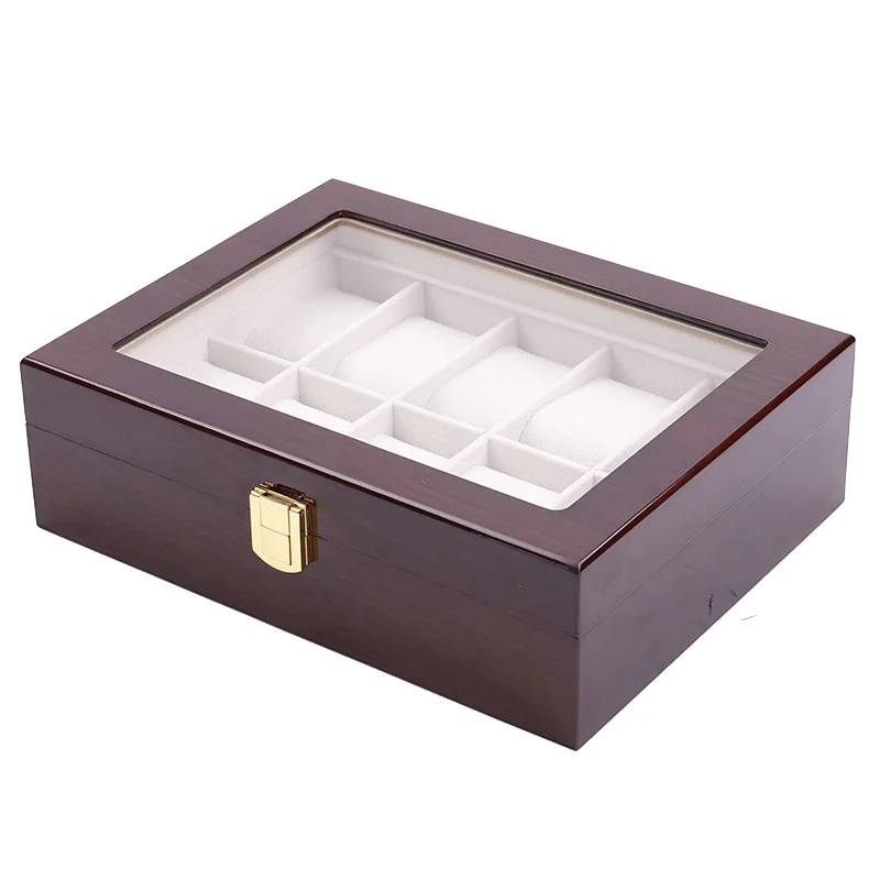 High Quality Fashion New Design Leather Watch Case Organizer Custom Display Watch Collection Box