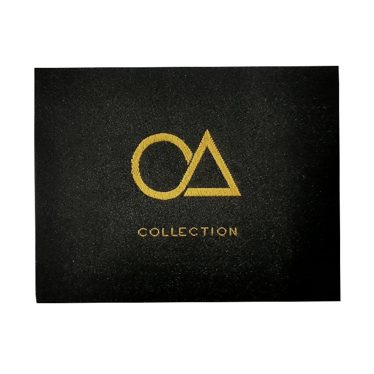 
wholesale garment woven label/tag/customized clothing embroidered logo/satin /silk printing 
