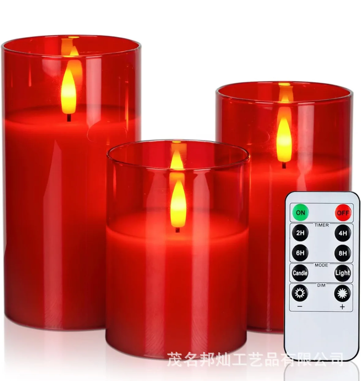 chaozhou great flameless candles led candle set indoor flameless candles with remote control