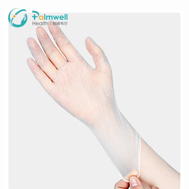 vinyl pvc disposable chemical resistant gloves Palmwell China manufacturer