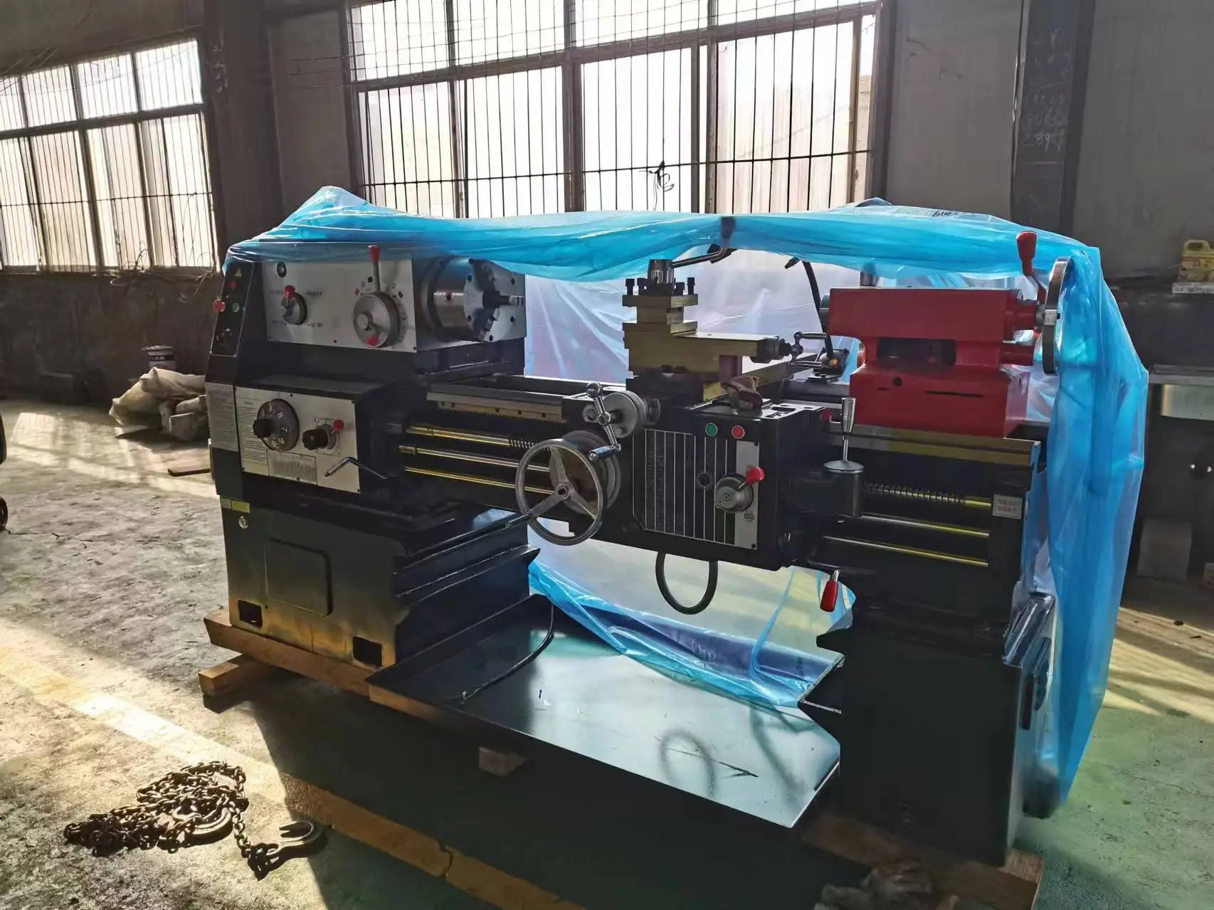 High precision horizontal lathe CA6150 manual lathe horizontal universal metal lathe