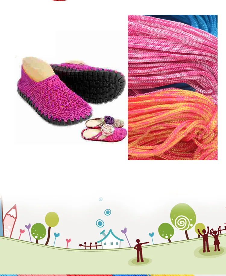 Hand Knitting Yarn Fancy Diy Materials Accessory Nylon Macrame Thread Cord Beading String For Bracelet Making