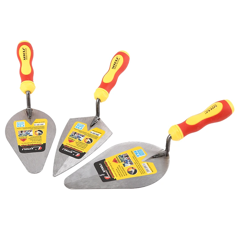 XITELI 6 inch Pointing Masonry Plastic Handle  Building Brick laying Hand Trowel