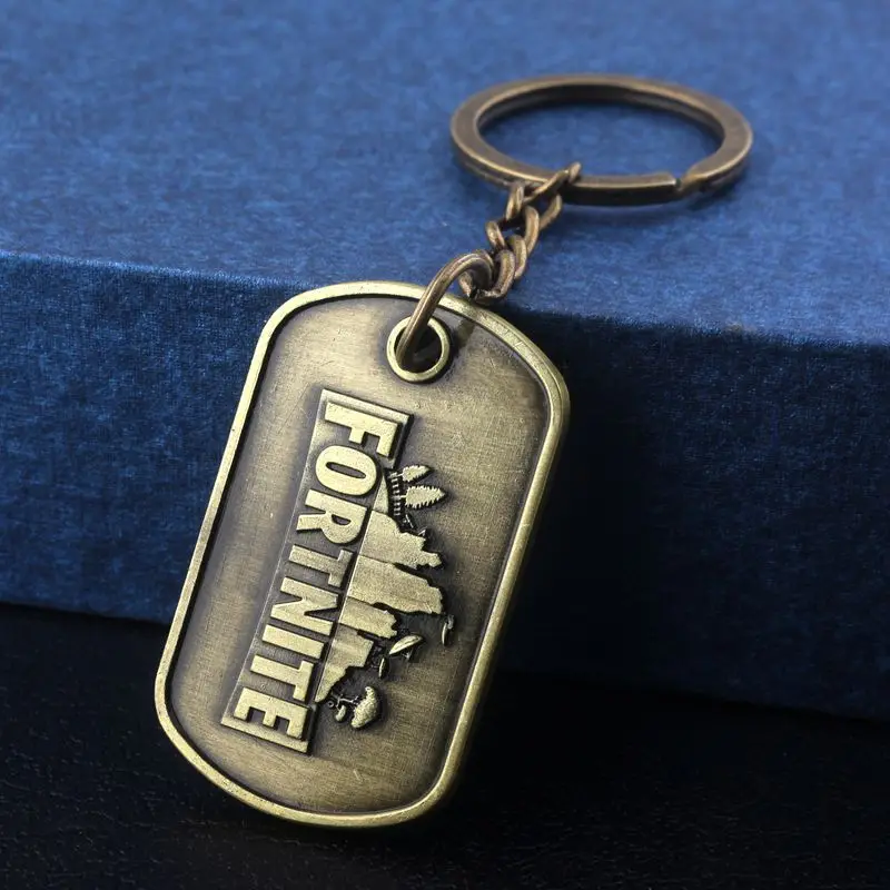 Cheap Fornite Hot Game Cosplay Cartoon Anime Fashion Alloy necklace  Keychain Keyring