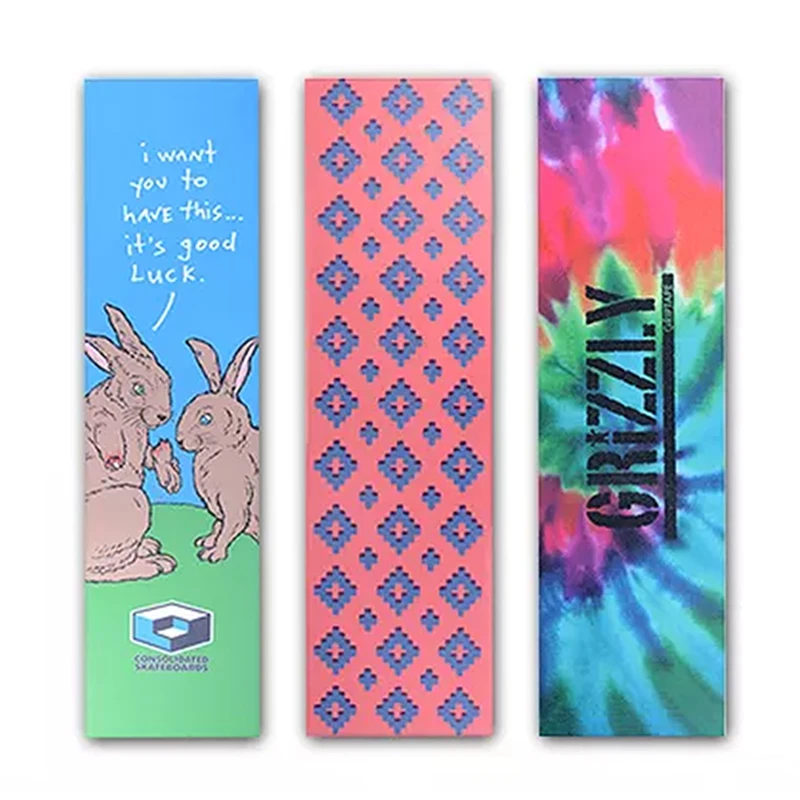 OS780 Air Brush Colorful Graphics Skateboard Skate Board Grip Tape