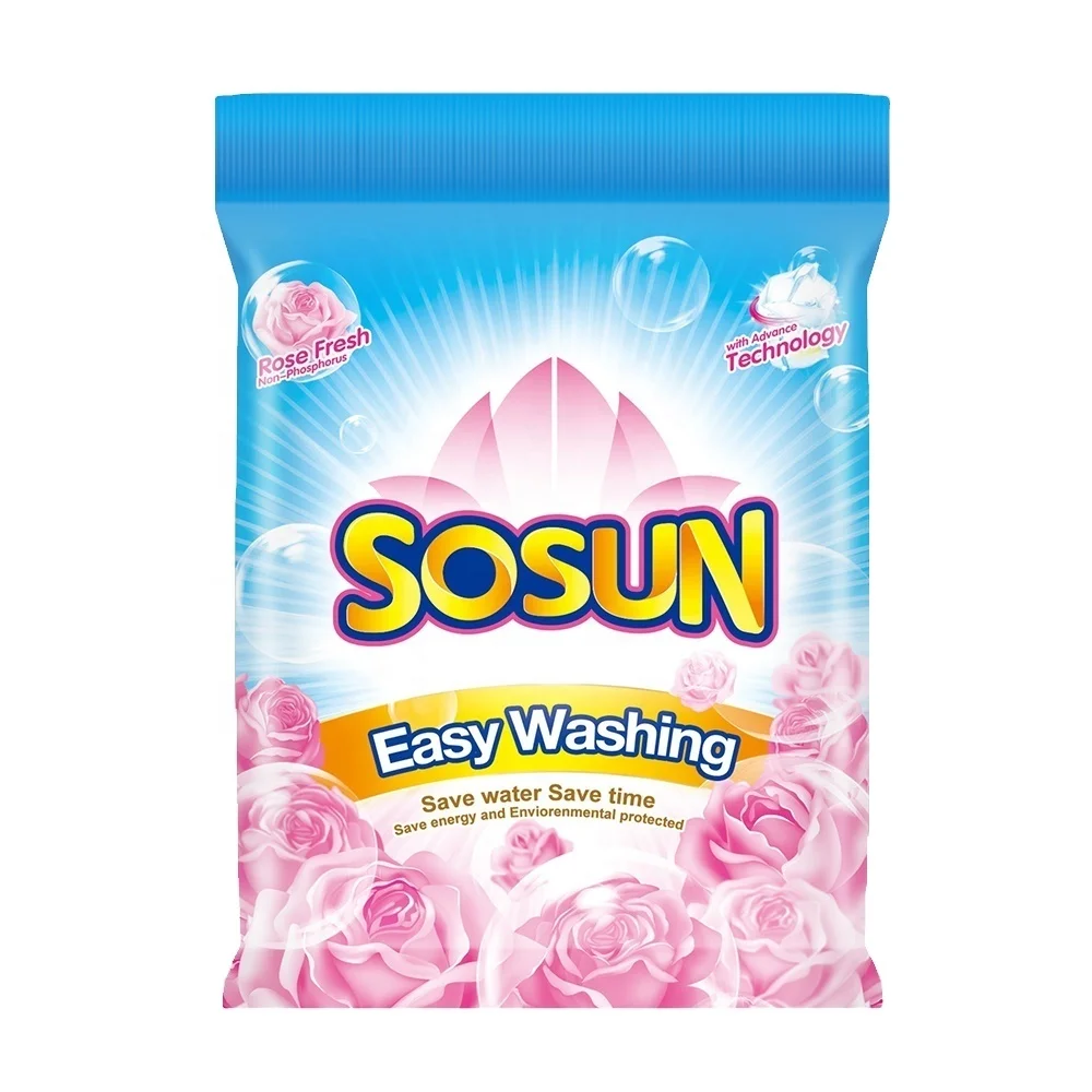 Pakistan Gulf High quality Laundry Detergent biodegradable Strong cleaning Detergent bulk  detergent powder