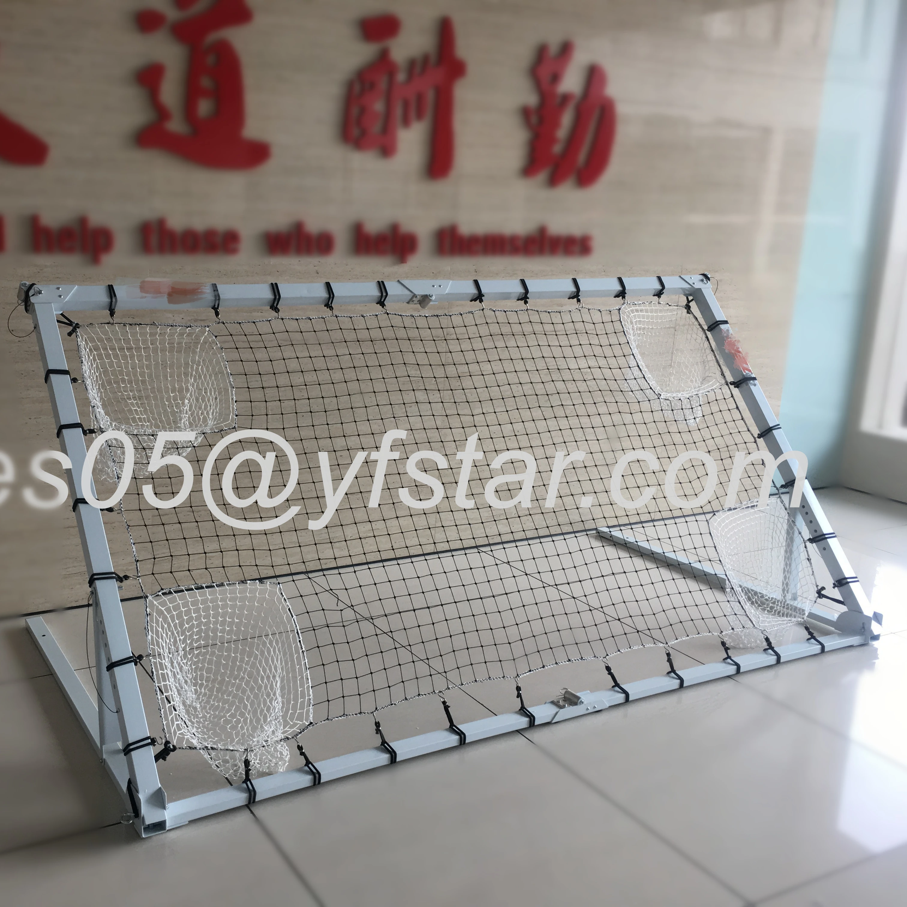 Yfstar XK-028 складной футбол Rebounder для футбола/баскетбола/Лакросс/Бейсбол Само