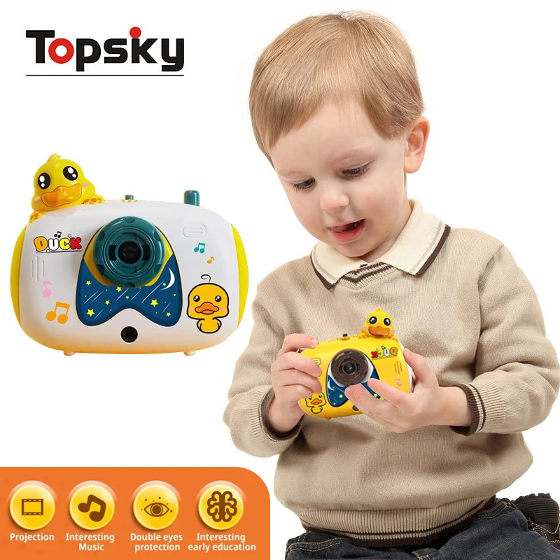 Cartoon Simulation Early Education With Music Puzzle Light Story Machine Kids Fairy Tale Camera Projector  Educational Toys