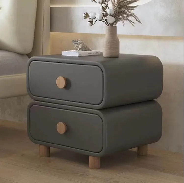 ctg-014 Modern Style Bedside Table Storage cabinet Nightstand Bedroom Night Table