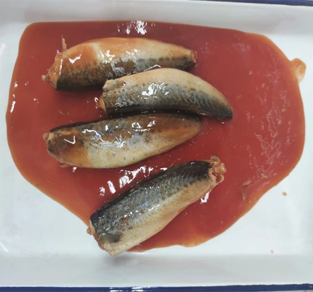 
chinese canned mackerel tin fish in tomato sauce 