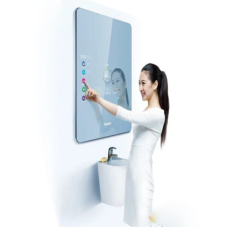 smart home mirror glass semi transparent mirror glass two way furniture glass mirror