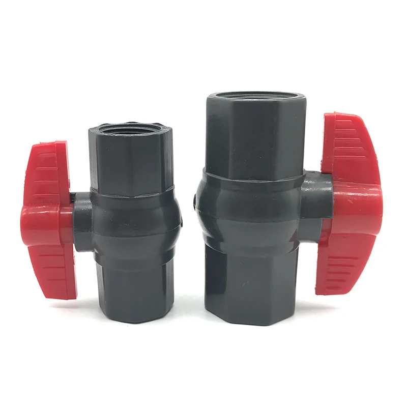 High Working Pressure PN16 Octahedral PVC Thread Ball Valve With 1/2' - 4' Size