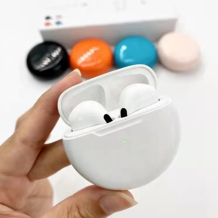 New arrival TWS Pro6 mini True wireless stereo earbuds In-ear earphone portable V5.0 headphone With Charging Box