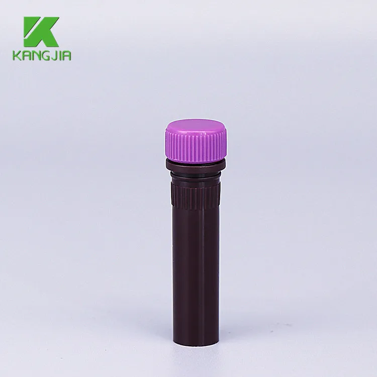 0.5ml 1.5ml 1.8ml 2ml 5ml 7ml 10ml 12ml 15ml 50ml sterilized cryogenic tube PP plastic cryo vial manufacturer