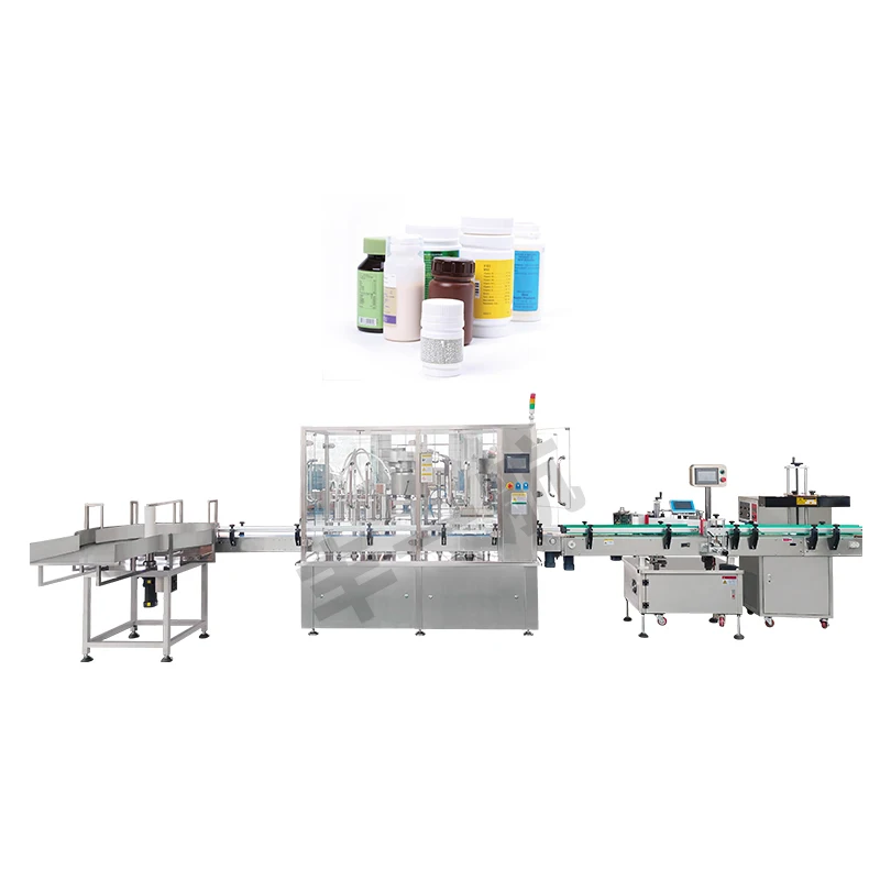 Liquid filling machine automatic essential oil perfume liquid bottle filling capping and labeling machine