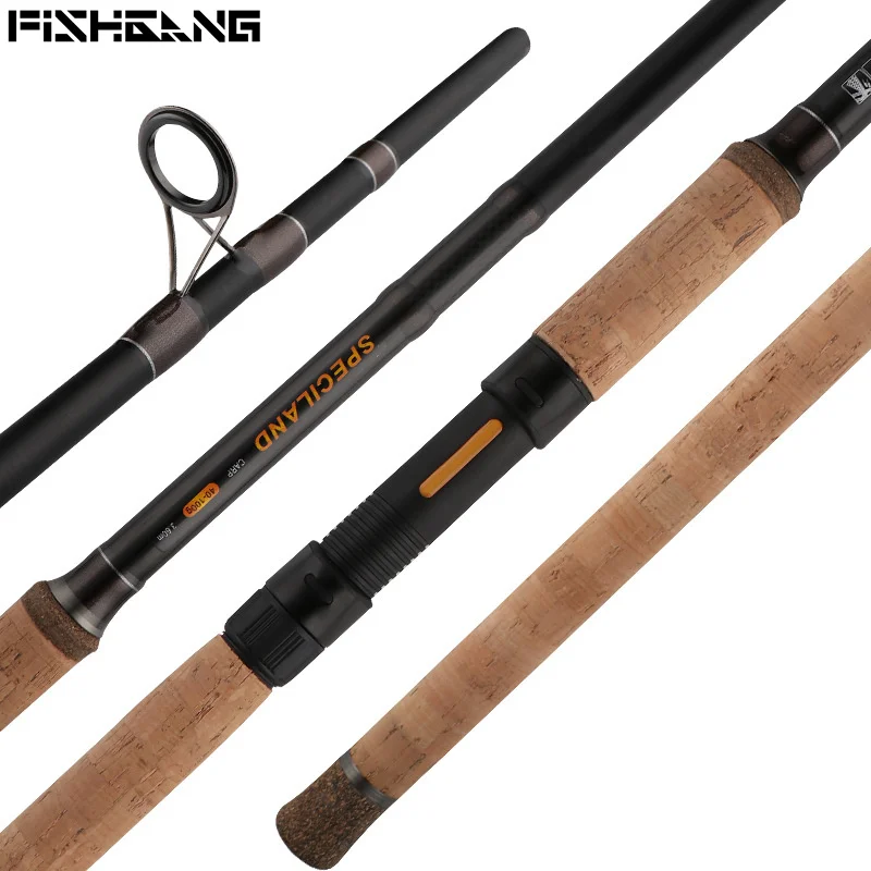 FISHGANG OEM fishing feeder rod 3 sections Wholesale  surf fishing rod 3.6m 3.9m fishing rod with three tips