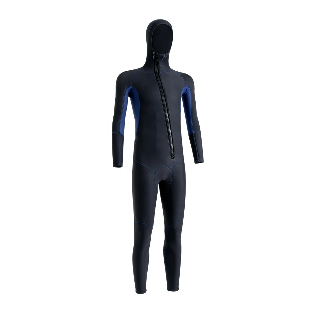 5mm wetsuit Sea wear Front Zipper Wetsuit Neoprene Diving Suit With Hood wetsuit women men