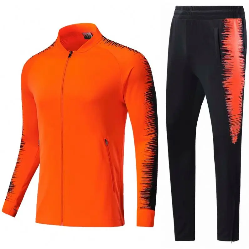 
Hot sale good quality from China Soccer Sets Football Running Jackets & Pants Men Football Training Suit for men 
