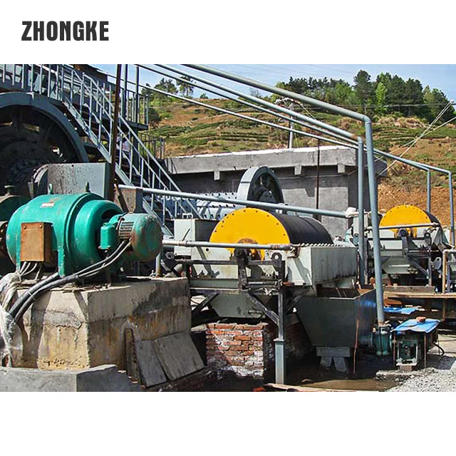China Professional Iron Ore Processing Plant Price For Sale /Dry Iron Ore Magnetite Separation Production Line