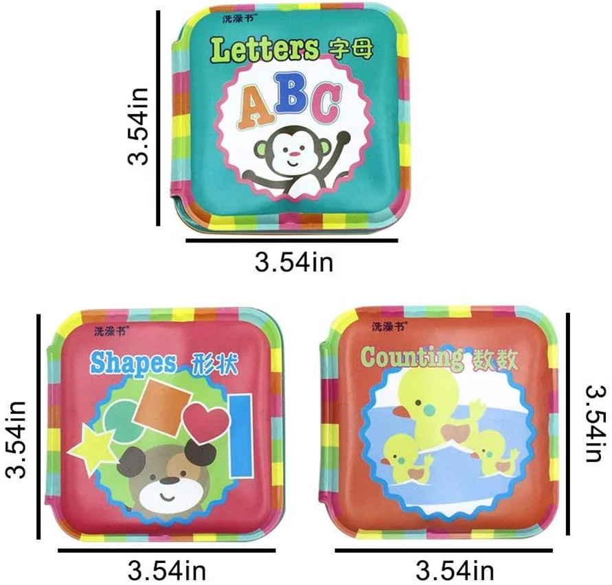 Baby toddler waterproof bath toys learning alphabet abc figures educational birthday gift
