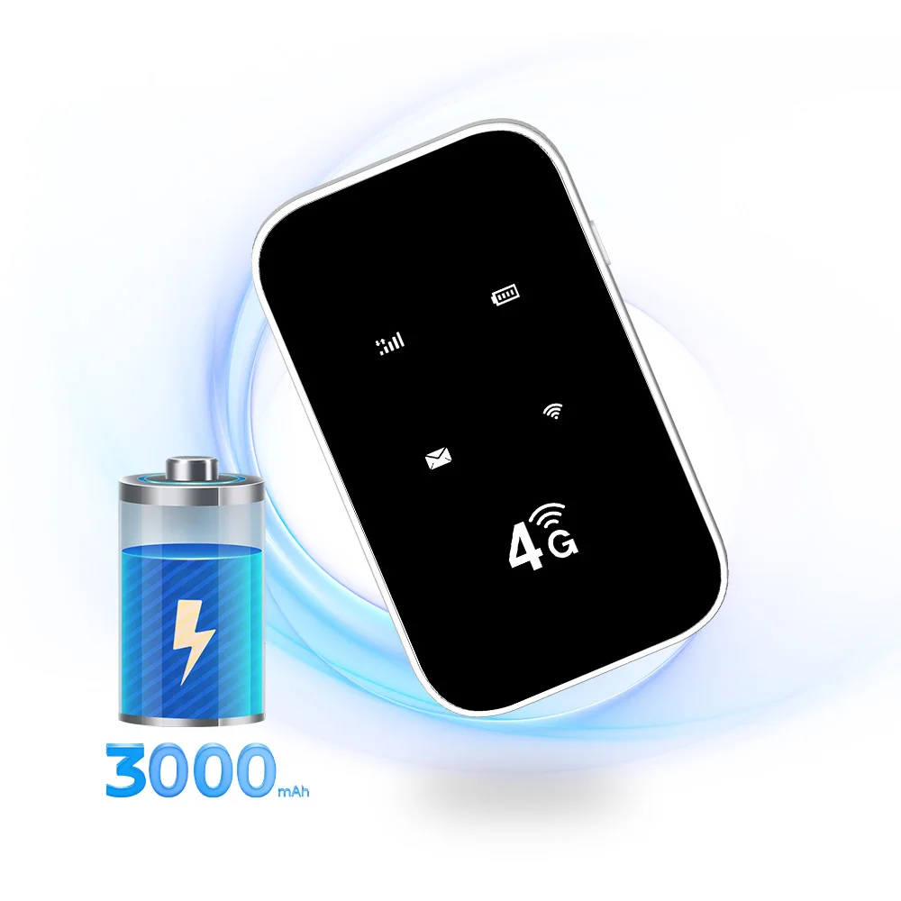 3000 мАч глобальная Версия портативный 4g Sim-карты модем Wi-Fi точка доступа Универсальный Карманный Mifis 4G Lte разблокировка беспроводной
