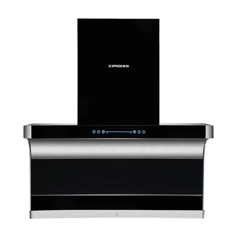 Kitchen Hood Exhaust Fan Professional Range Hoods Touch Switch Chimney Kitchen Range Hood