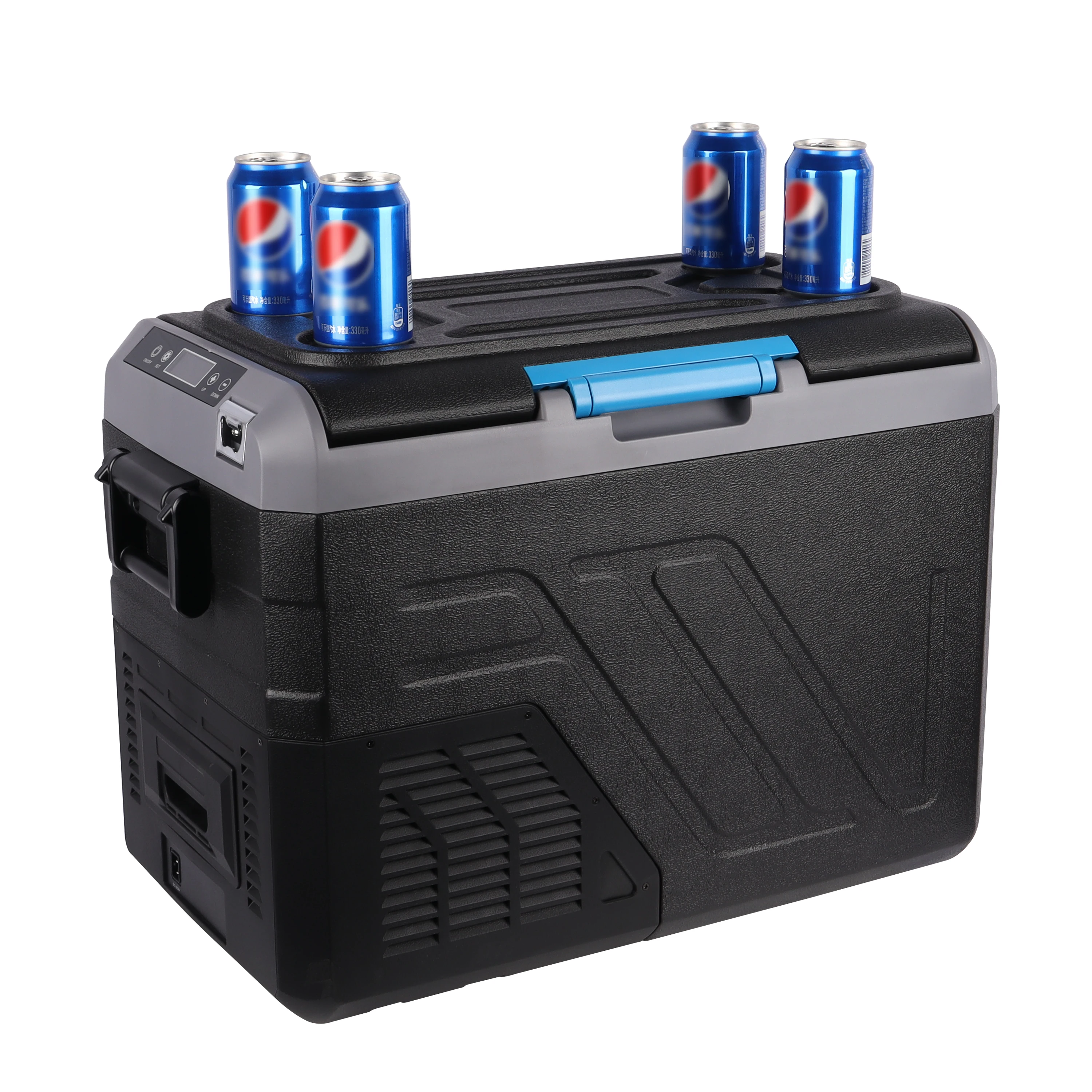 32L Freezes down to minus zero single zone compressor with digital display cooler box for car