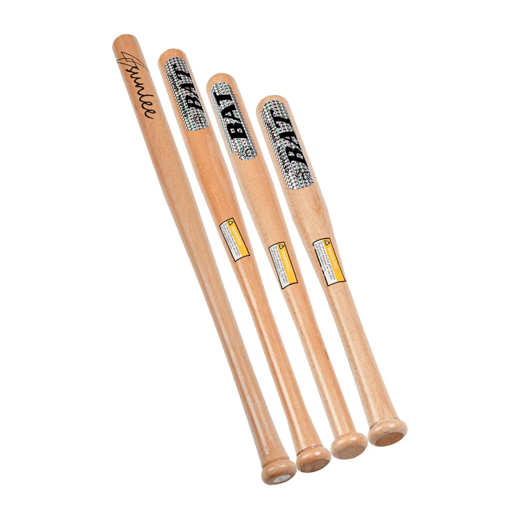 Wooden Baseball Bat (Beech)  29 inch youth teeball bats Outdoor sport training practice and home protection