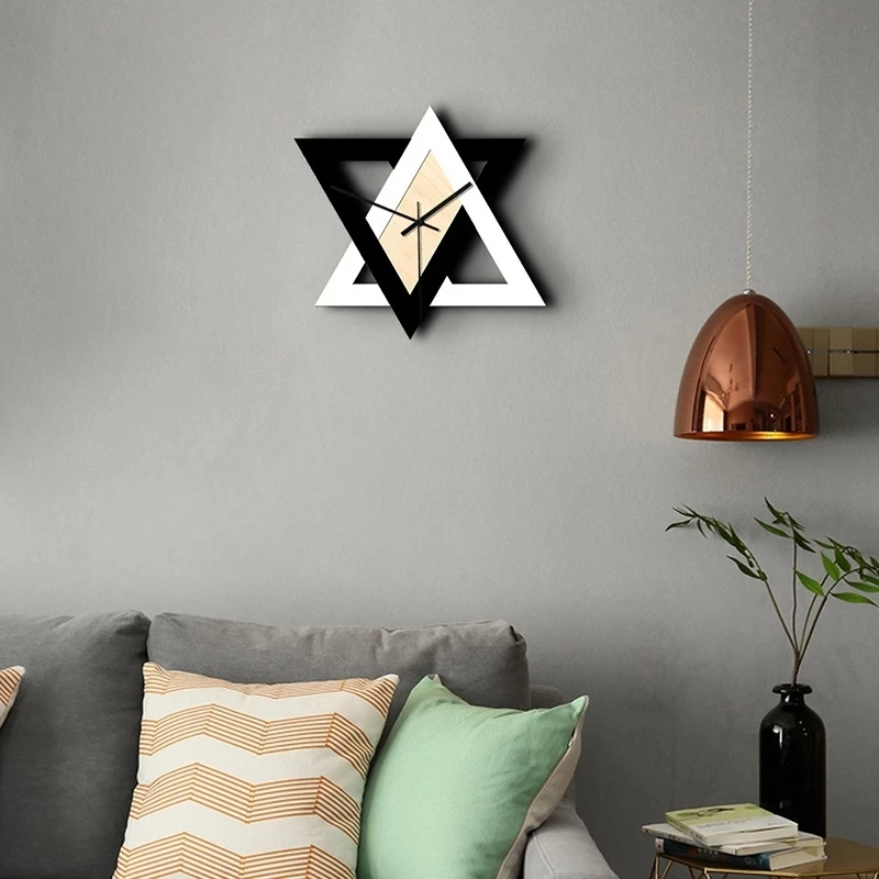 28x28cm new 3d large metal metallic wall art clock customized home decor dropshiping products 2024 decoration watch for House