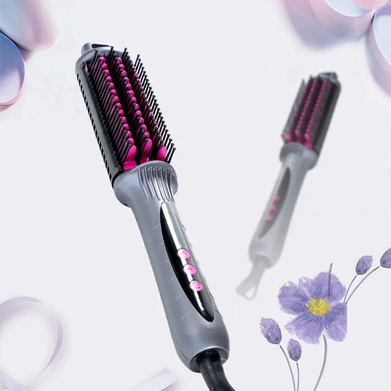  March Expo Инструменты для укладки частная марка плоский утюжок волос керамический горячий гребень Электрический 500 градусов