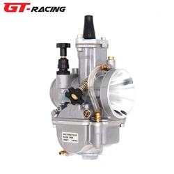 Carburetor PWK KR150 SQUARE Original 24mm 26mm 28mm 30mm 32mm 34mm Motorcycle Racing Engine Parts Keihin Universal carburetor
