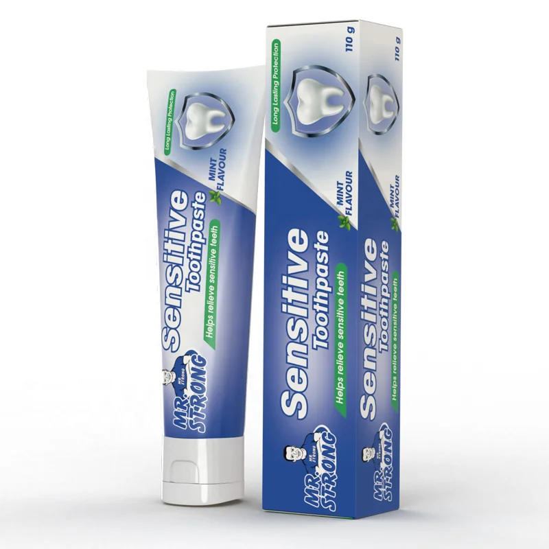 Фирменная зубная паста для взрослых, чувствительная зубная паста, OEM-формула