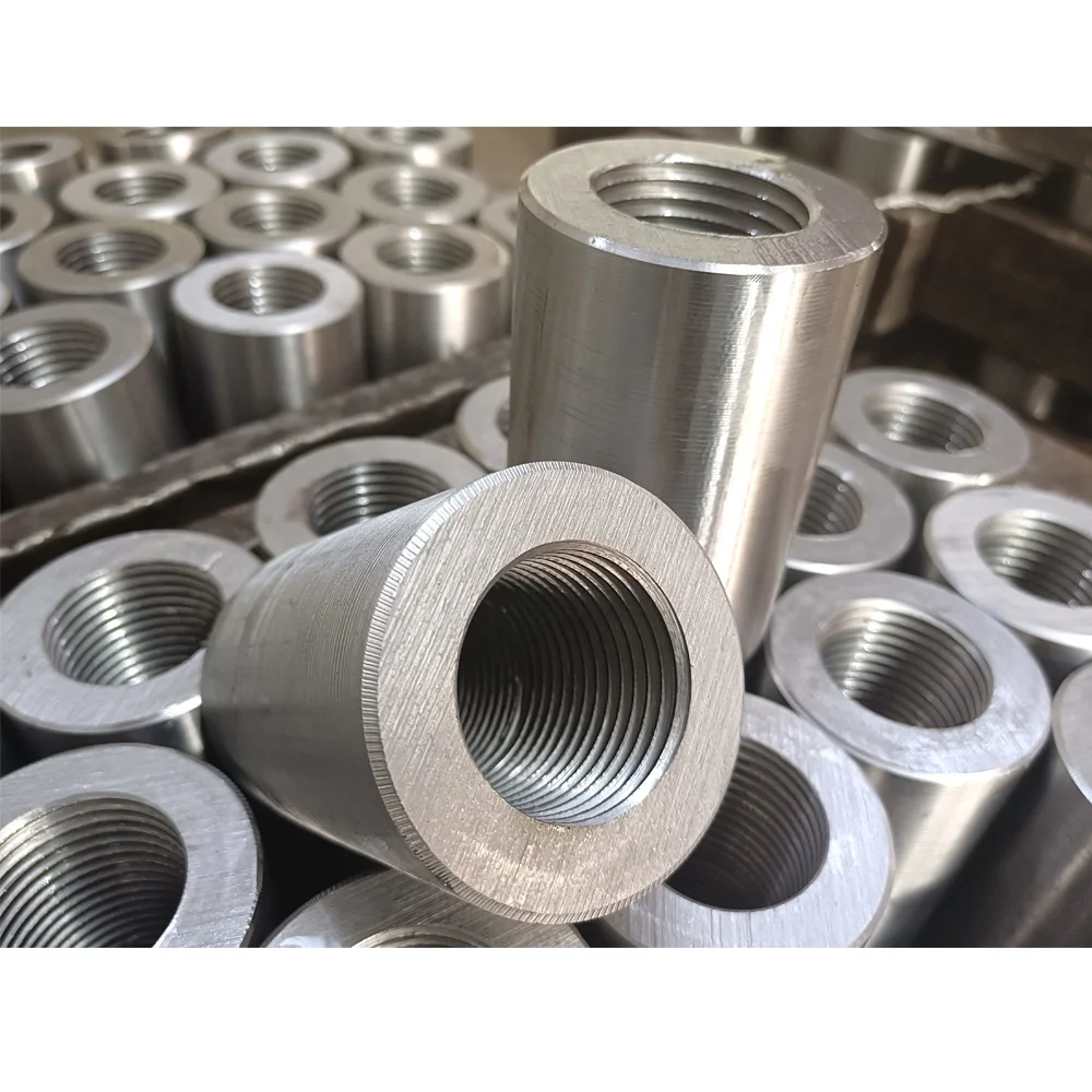 Высокая прочность на растяжение, арматурная сталь, соединительная муфта, тип соединительной пластины для гражданского строительства-параллельная арматурная Резьбовая муфта